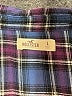Hollister Plaid Blue Long Sleeve Button-Down Shirt Size L - photo 7