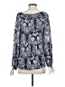 Princess Vera Wang Blue Long Sleeve Blouse Size S - photo 2