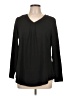 Assorted Brands Black Long Sleeve Blouse Size L - photo 1