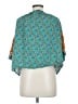 Shein Teal 3/4 Sleeve Blouse Size 6 - photo 2
