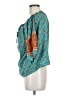 Shein Teal 3/4 Sleeve Blouse Size 6 - photo 5