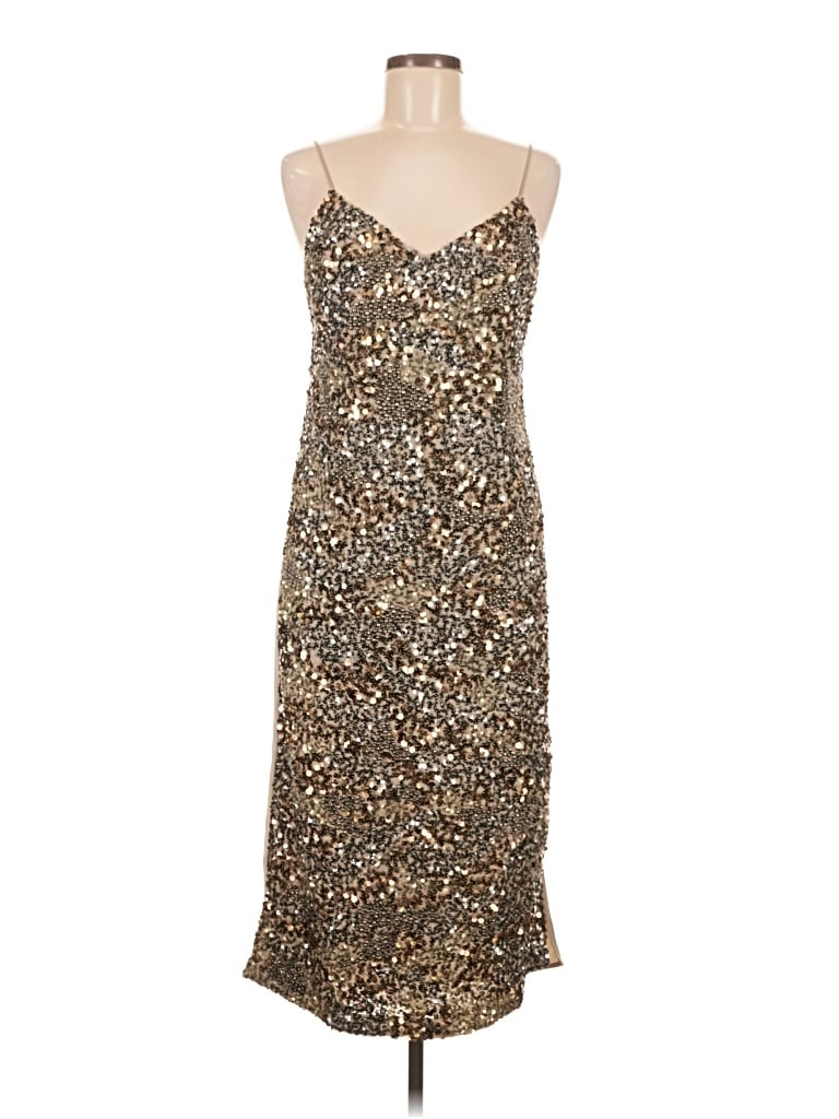 Pre-owned Joie Cocktail Dress In Brown
