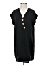 MNG Suit 100% Polyester Solid Black Casual Dress Size 2 - photo 1