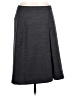 Gap Solid Gray Wool Skirt Size 10 - photo 1