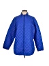 Torrid 100% Nylon Argyle Blue Jacket Size Lg (0) - photo 1