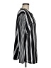 INC International Concepts Stripes Black Long Sleeve Blouse One size (estimated) - photo 4