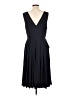 Lewit 100% Polyester Solid Black Casual Dress Size 10 - photo 2