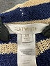 Flat White Stripes Blue Casual Pants Size XS - photo 7