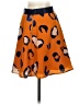 3.1 Phillip Lim for Target 100% Polyester Print Orange Casual Skirt Size 4 - photo 2