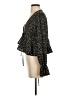 Shein 100% Polyester Black Long Sleeve Blouse Size 4 - photo 5