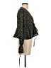 Shein 100% Polyester Black Long Sleeve Blouse Size 4 - photo 4