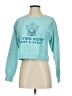 LEAGUE 100% Cotton Teal Sweatshirt Size S - photo 1