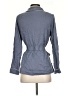 H&M Conscious 100% Lyocell Blue Blazer Size 4 - photo 2