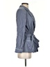 H&M Conscious 100% Lyocell Blue Blazer Size 4 - photo 4