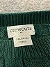 Crewcuts Outlet 100% Cotton Solid Green Pullover Sweater Size 15 - 16 - photo 3