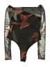 PrettyLittleThing Brown Bodysuit Size 2 - photo 1