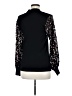 Twelfth Love Black Long Sleeve Top Size M - photo 2