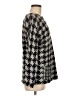 J.Jill 100% Cotton Houndstooth Black Silver Pullover Sweater Size M - photo 4