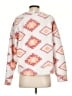 Thread & Supply Print White Pullover Sweater Size S - photo 2