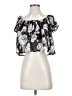 Lucy Paris Black Short Sleeve Blouse Size S - photo 1