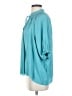 James 100% Polyester Teal 3/4 Sleeve Blouse Size S - photo 5