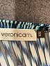 Veronica M. Chevron-herringbone Blue Casual Dress Size XS - photo 7
