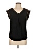 Daniel Rainn 100% Rayon Black Sleeveless Blouse Size M - photo 1