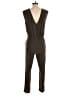 Zara Basic Solid Brown Jumpsuit Size XS - photo 2