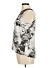INC International Concepts 100% Polyester Silver Sleeveless Blouse Size 6 - photo 5