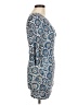 Salaam! Paisley Blue Casual Dress Size M - photo 4
