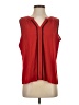 Calvin Klein Red Sleeveless Blouse Size S - photo 1