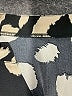 Unbranded 100% Polyester Animal Print Black Short Sleeve Blouse Size 2XL - photo 4