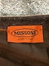 Missoni Chevron-herringbone Brown Wool Skirt Size M - photo 4