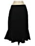 Liz Claiborne 100% Polyester Solid Black Formal Skirt Size 4 (petite) - photo 2