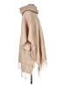 Johnston & Murphy 100% Acrylic Tan Ivory Poncho Size M - photo 4