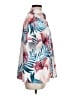 Shein Tropical Ivory Short Sleeve Blouse Size 6 - photo 4