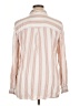 American Eagle Outfitters Stripes Pink Long Sleeve Button-Down Shirt Size XL - photo 2