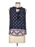 Artesia 100% Rayon Blue Sleeveless Blouse Size L - photo 1