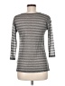 Velvet Gray 3/4 Sleeve Top Size M - photo 2