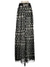 MISA Los Angeles 100% Polyester Print Silver Black Casual Skirt Size XS - photo 2