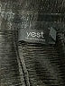 Yest 100% Polyester Metallic Black Long Sleeve Blouse Size 12 - photo 7