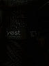Yest 100% Polyester Metallic Black Long Sleeve Blouse Size 12 - photo 9