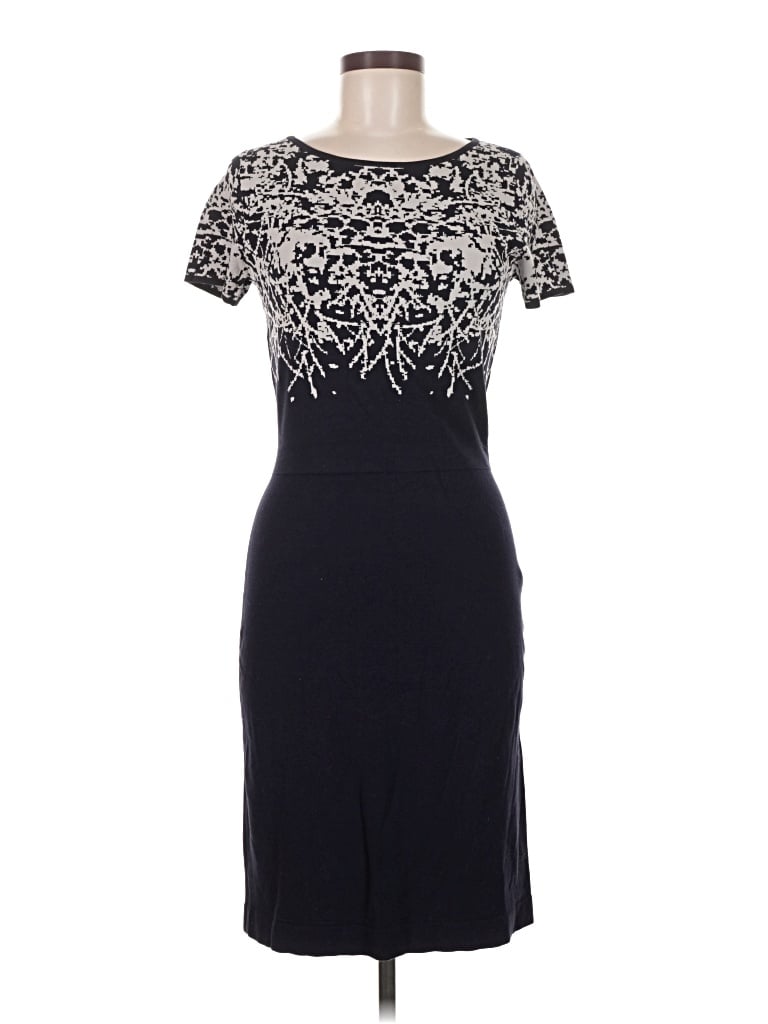 Pre-owned Luisa Cerano Cocktail Dress In Black