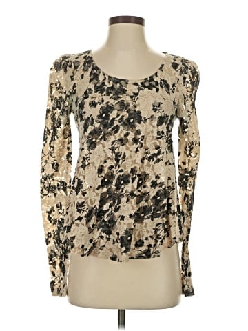 Pins and Needles Long Sleeve Top (view 1)