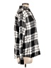 Jackson Hole 100% Cotton Plaid Gray Long Sleeve Blouse Size L - photo 4