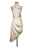 Forever 21 Ivory Gold Cocktail Dress Size S - photo 1