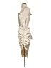 Forever 21 Ivory Gold Cocktail Dress Size S - photo 5