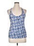 Converse 100% Rayon Blue Tank Top Size XL - photo 1