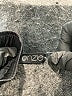 Onzie 100% Nylon Solid Gray Black Track Pants Size Med - Lg - photo 6