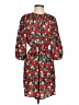 Tucker Print Red Casual Dress Size S - photo 1
